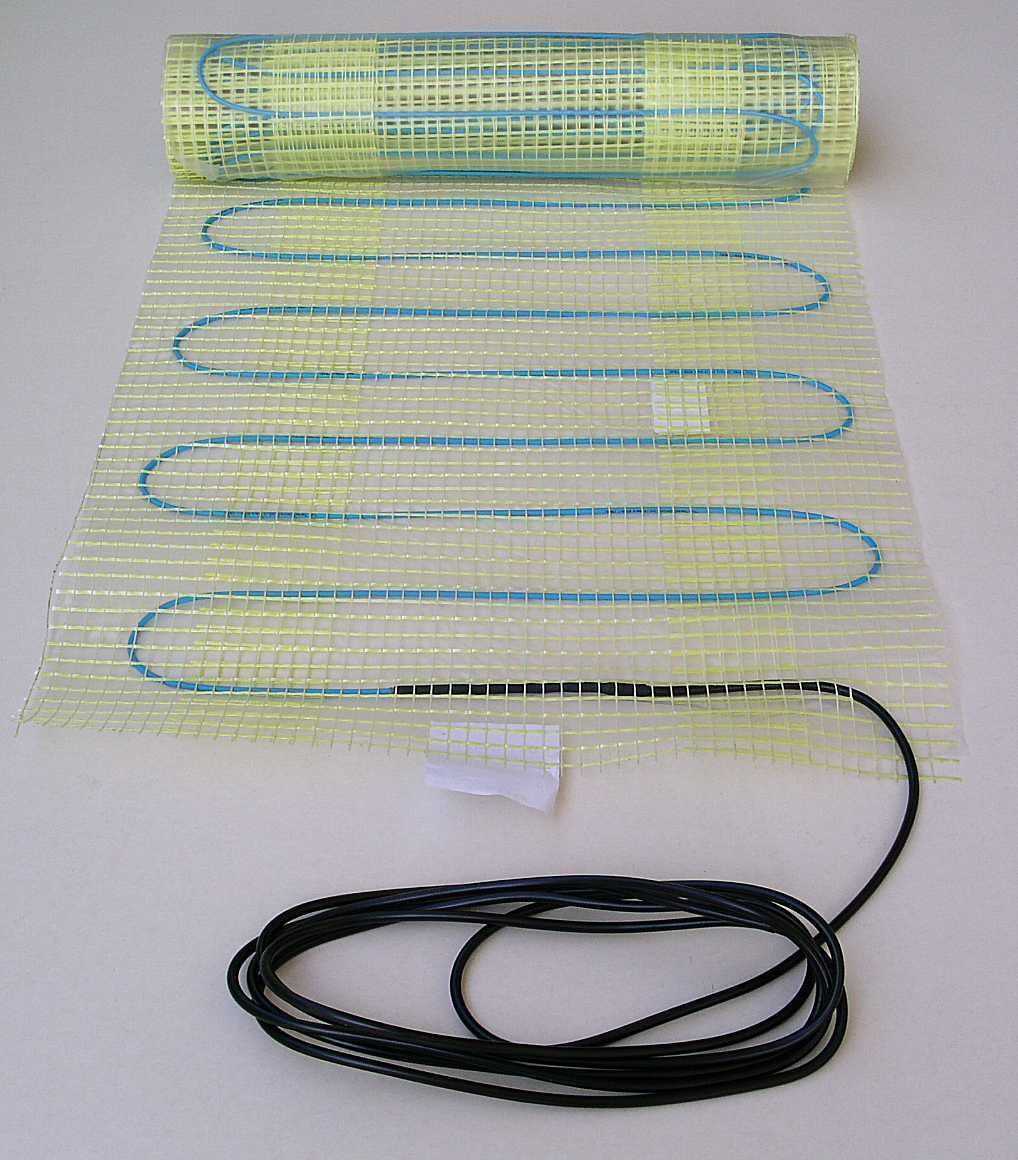 thin bed Underfloor heating mat